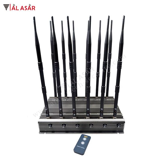 كيفية زيادة نطاقات التردد VHF و UHF لجهاز تشويش إشارة الهاتف المحمول المستخدم...