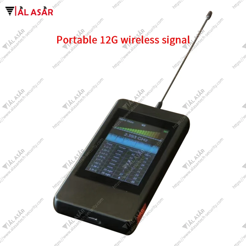 إشارة لاسلكية محمولة 12G بالقرب من - كاشف الحقل